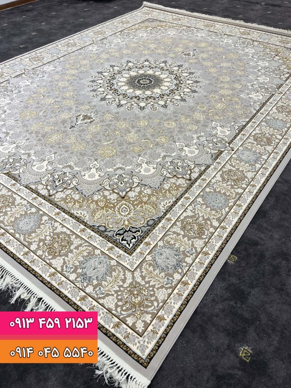 فرش نقره ای 9012 2