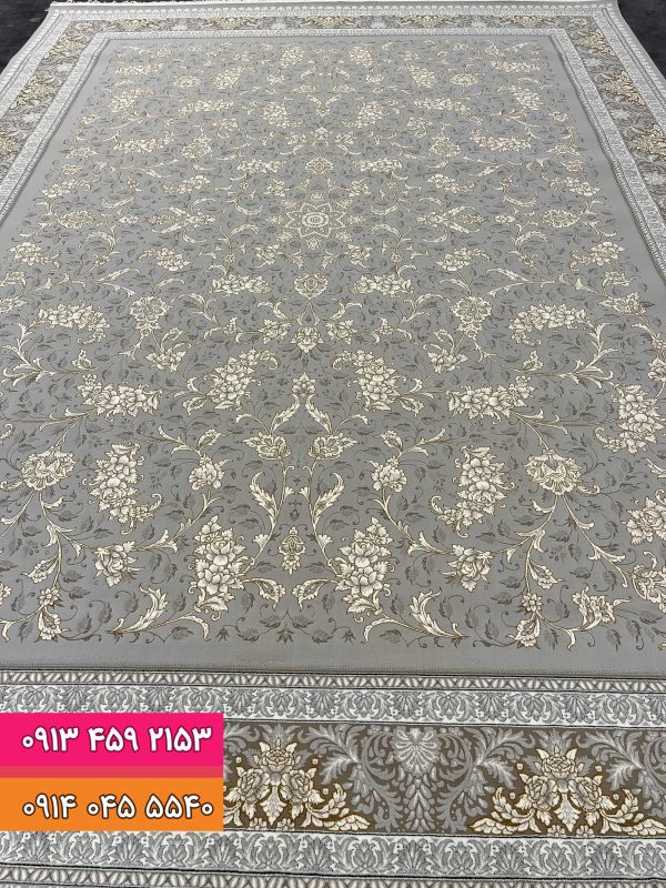 فرش نقره ای کد 9024 -2