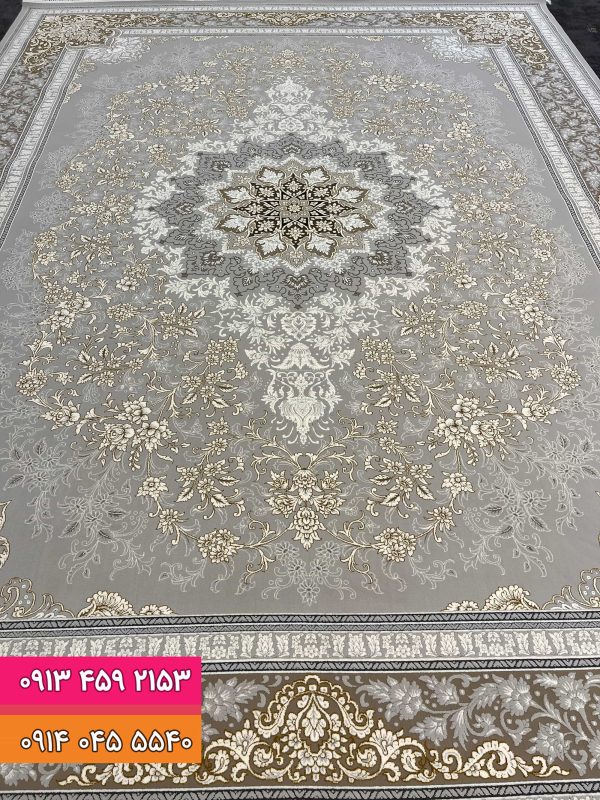 فرش نقره ای 9025 -2