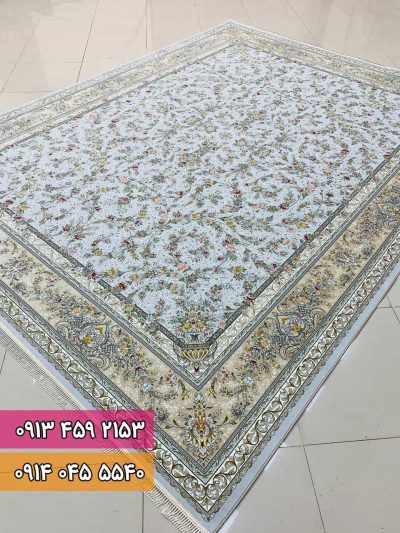 فرش طرح ارغوان الماسی