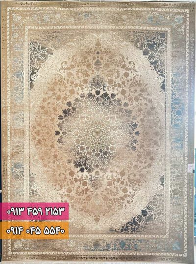 فرش طرح افسانه زمینه بژ